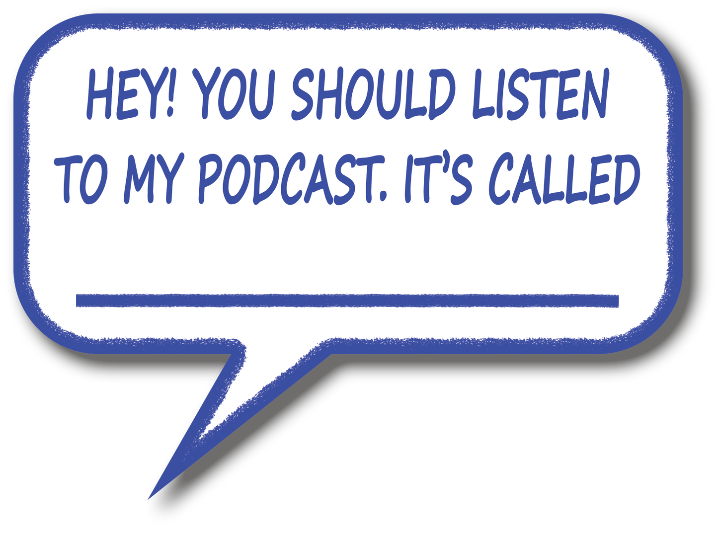 MY PODCAST sticker
